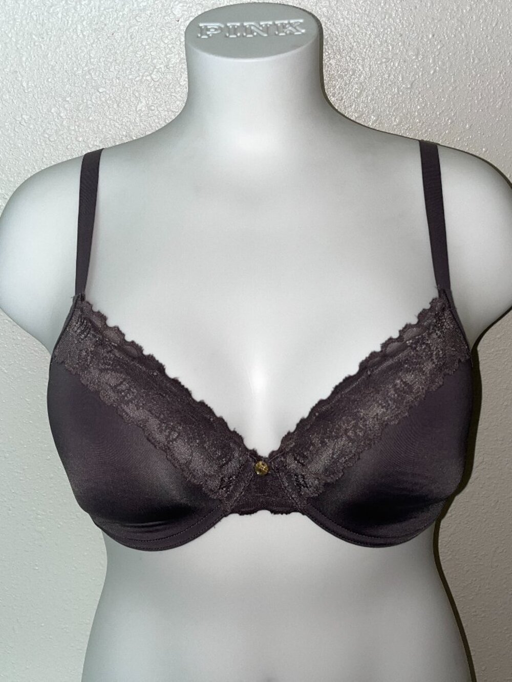 NATORI FULL FIT CONTOUR LACE TSHIRT BRA SZ 32DD